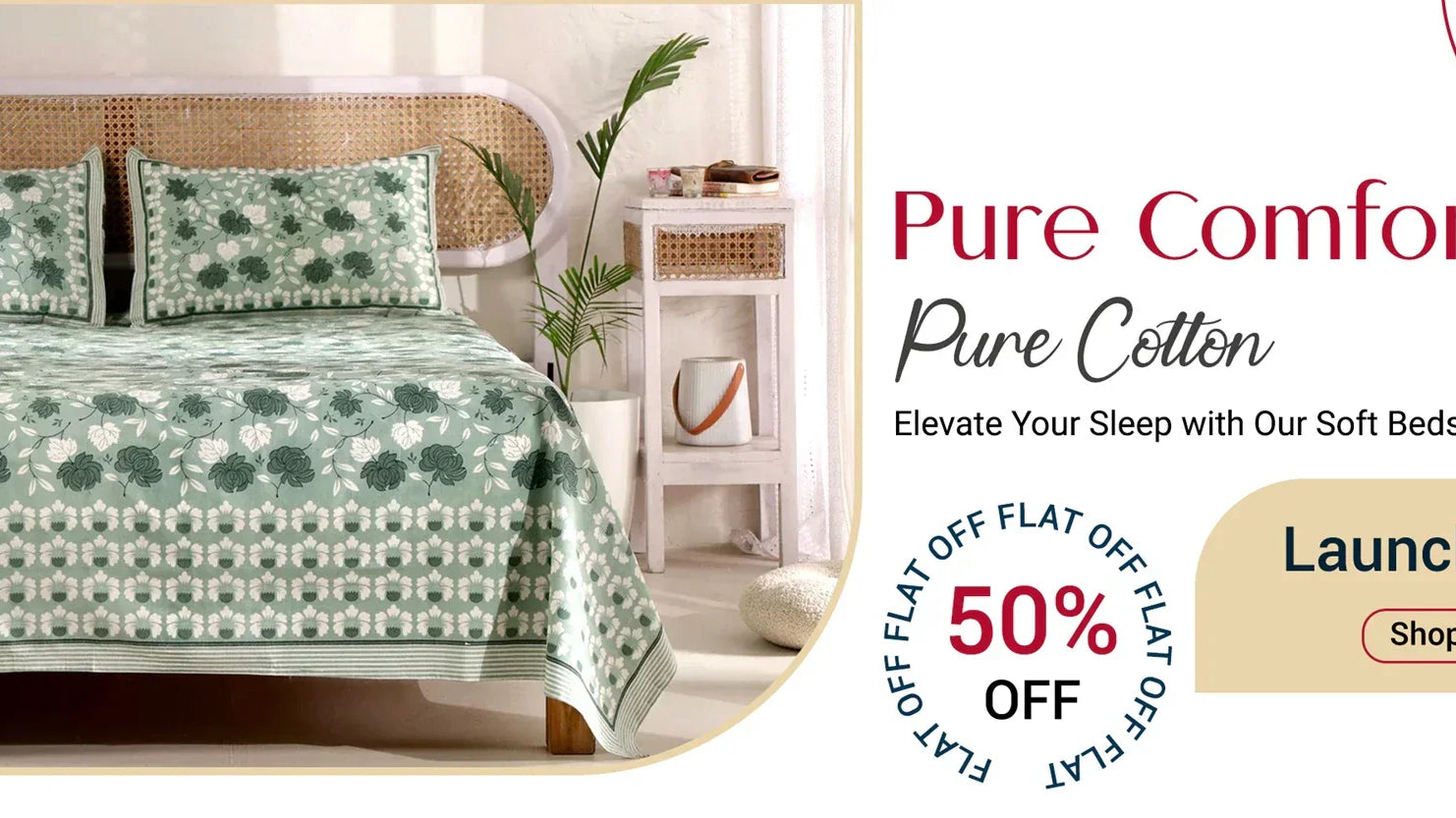 Cotton Bed Sheets - The Best Bedding to Stay Cool in Hot Indian Summers