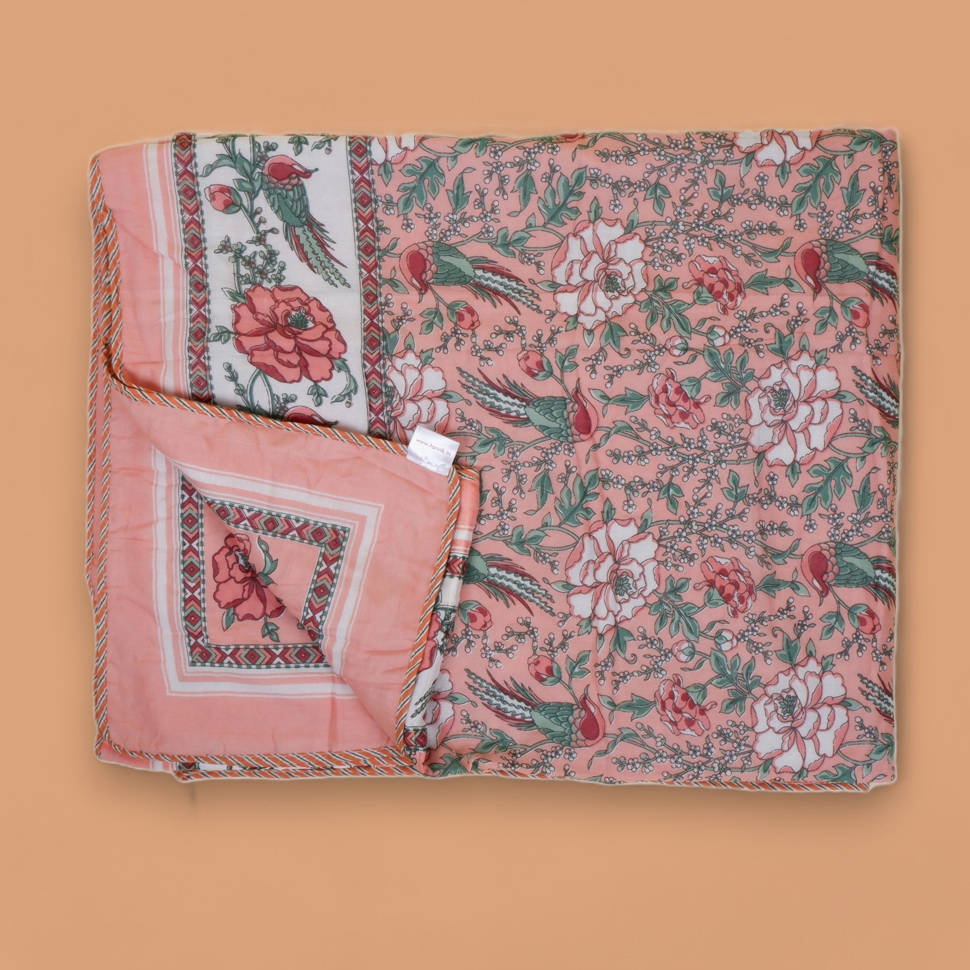 Double Bed Pure Mulmul Cotton Dohar - Sawai - Housi