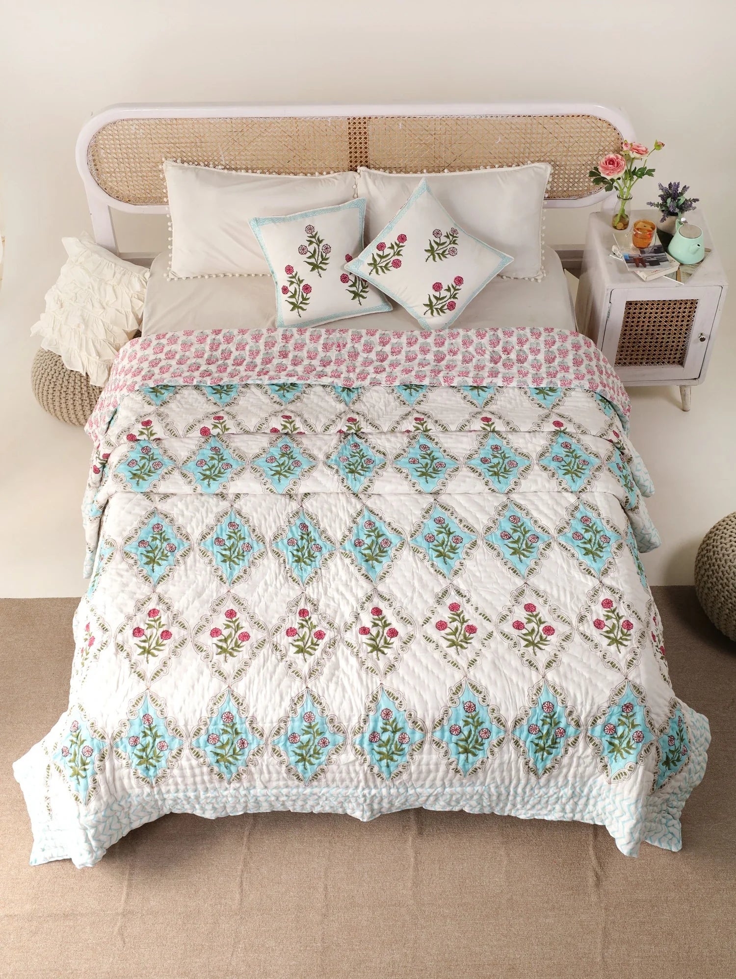 Snuggle Up in Comfort: The Ultimate Guide to Cotton Quilts for Double Beds this Winter (Shop at Housi.in)