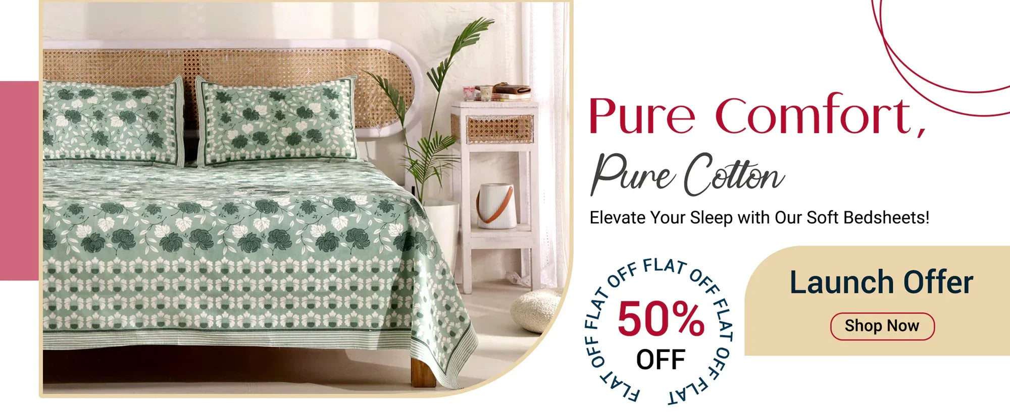 Cotton Bed Sheets - The Best Bedding to Stay Cool in Hot Indian Summers